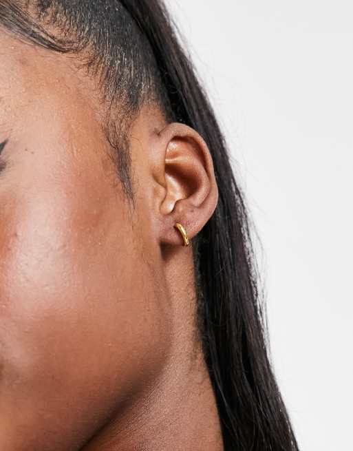 Asos small deals hoop earrings