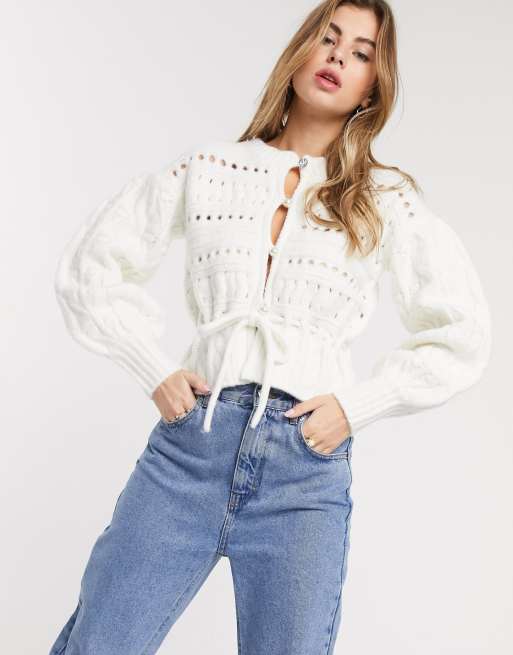 Lipsy volume hot sale sleeve cardigan