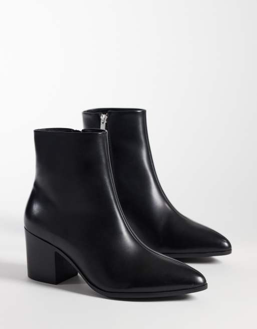 ASOS DESIGN stivaletti Chelsea con tacco neri, 2 di 4