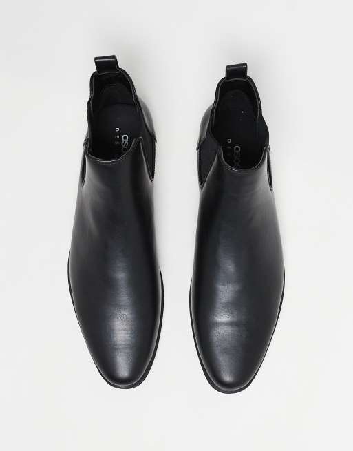 ASOS DESIGN - Stivaletti Chelsea neri, 3 di 5