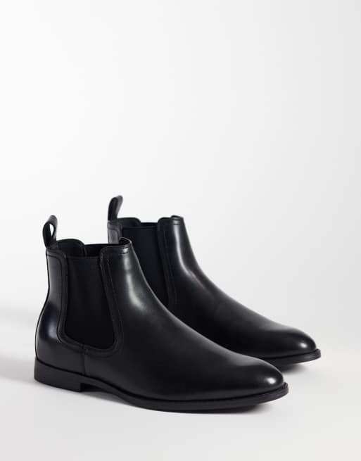 ASOS DESIGN - Stivaletti Chelsea neri, 2 di 4