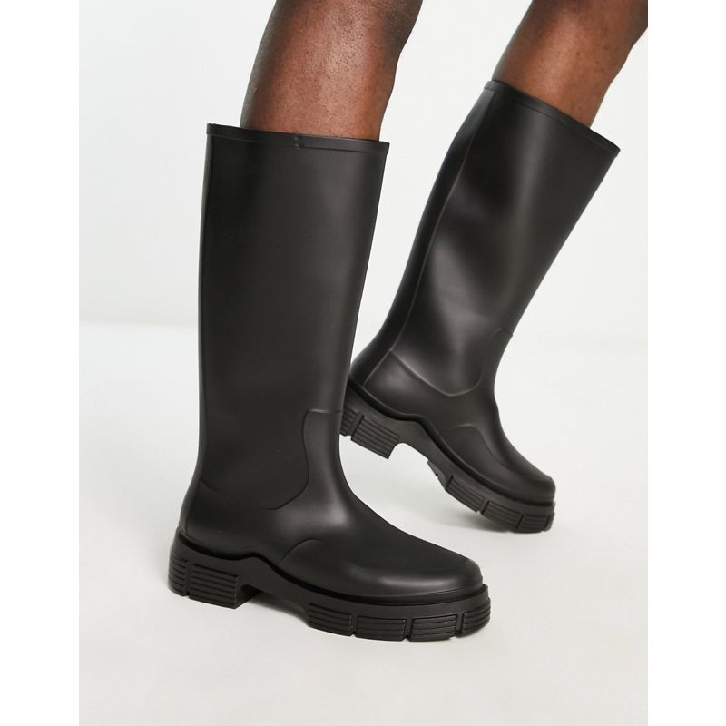 Scarpe, Stivali e Sneakers Stivali DESIGN - Stivali neri da pioggia