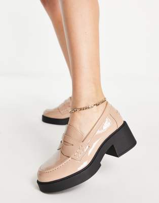 asos beige loafers