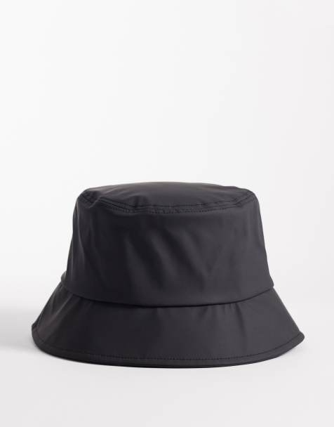 ASOS DESIGN – StormMAX™ – Czarny wodoodporny kapelusz typu bucket - view 1