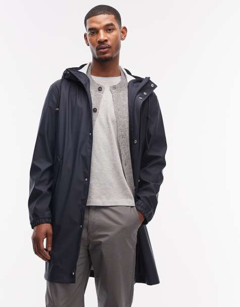 ASOS DESIGN - StormMAX - Parka impermeabile blu navy - view 1