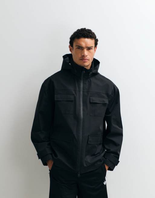 ASOS DESIGN stormMAX vandafvisende utility parka i sort, 5 af 7