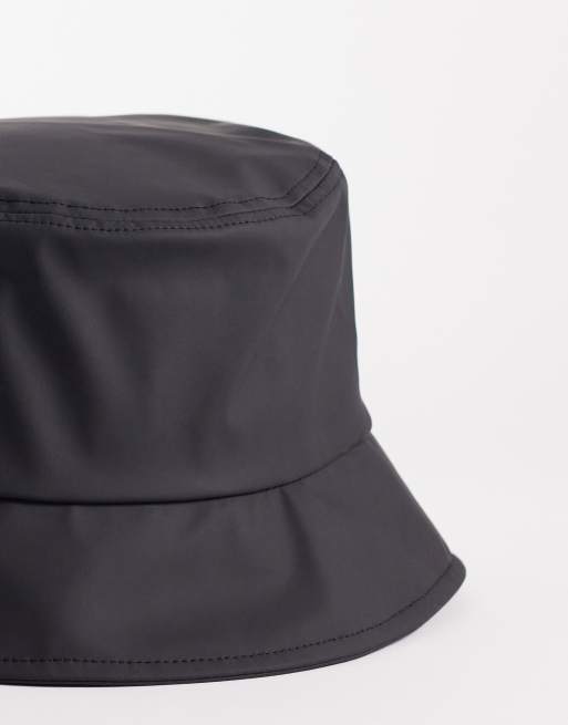 ASOS DESIGN stormMAX™ water resistant bucket hat in black, 3 of 3