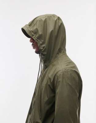 Asos Design Stormmax Waterproof Parka In Multi