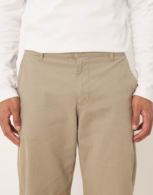 ASOS DESIGN straight chinos in beige (Part of a set), 4 of 5