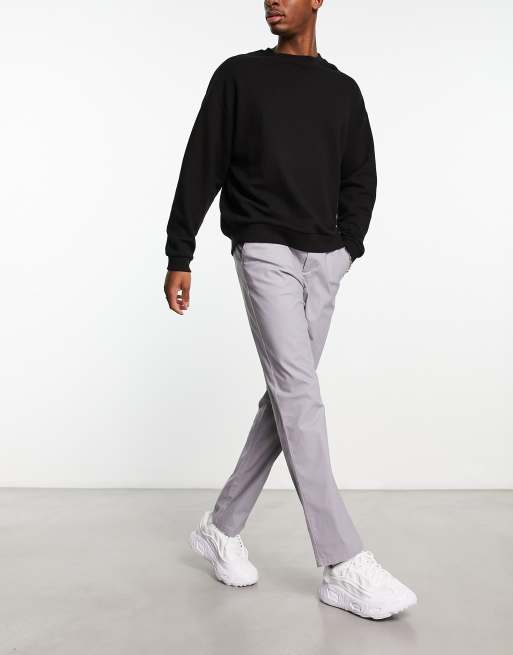 Uniqlo best sale grey chinos
