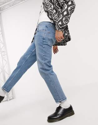 straight cropped jeans mens