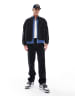 Jack & Jones textured shirt in black