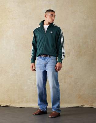 Asos Design Straight Fit Jeans In Blue