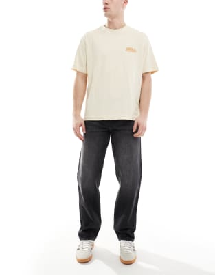 Asos Design Straight Fit Jeans With Stretch