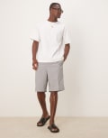 [ASOS DESIGN] ASOS DESIGN straight fit smart shorts in green XL GREEN