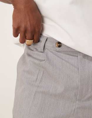 Asos Design Straight Fit Smart Shorts