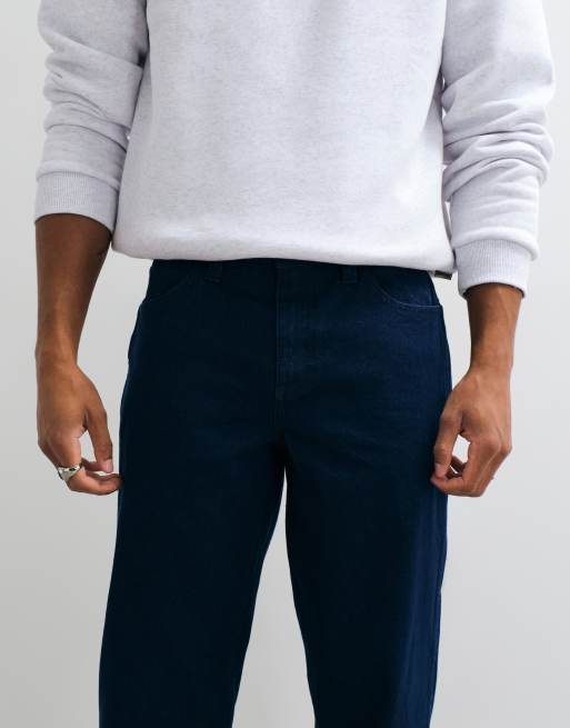 ASOS DESIGN straight jeans in blue, 4 of 5