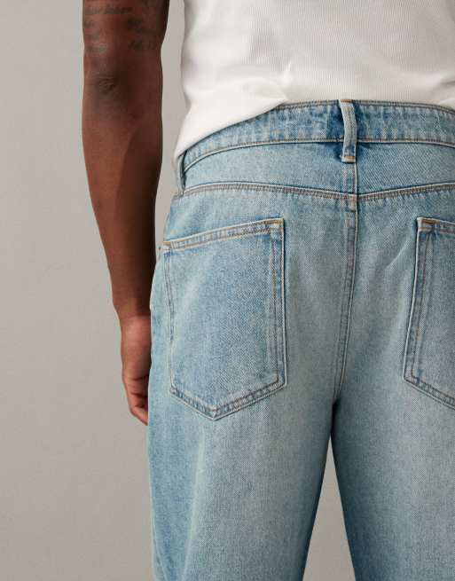 ASOS DESIGN straight jeans in mid wash blue, 4 of 7