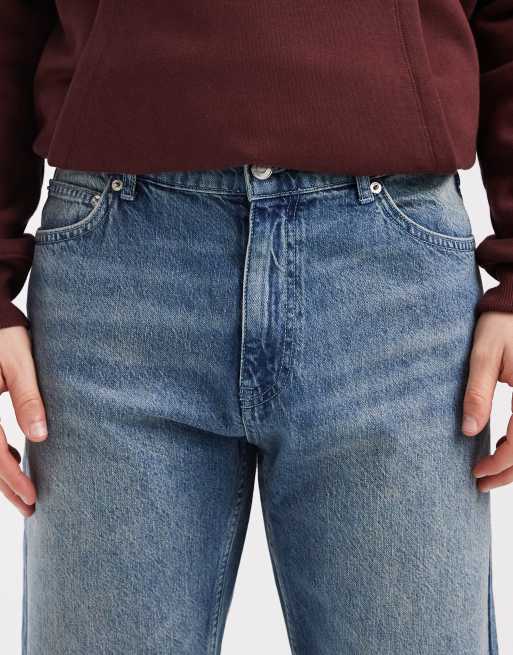 ASOS DESIGN straight jeans in mid wash, 4 of 5