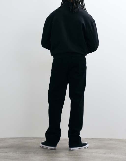 ASOS DESIGN – Straight Jeans in Schwarz, 2 von 5