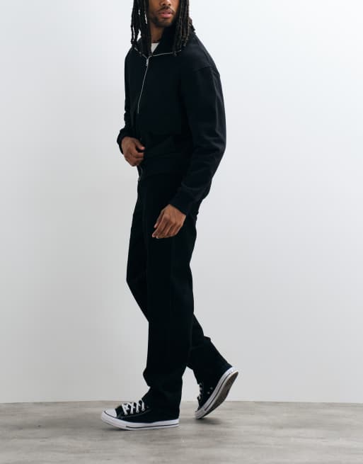 ASOS DESIGN – Straight Jeans in Schwarz, 3 von 5