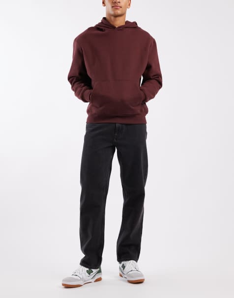 ASOS DESIGN straight jeans in washed black - view 1
