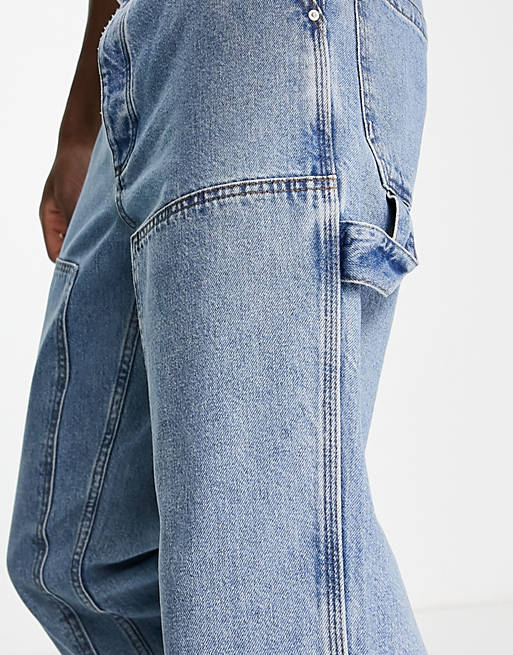Men`s New Branded Classic Fit Straight Leg Jeans Size W46"-L32" Dark Wash 