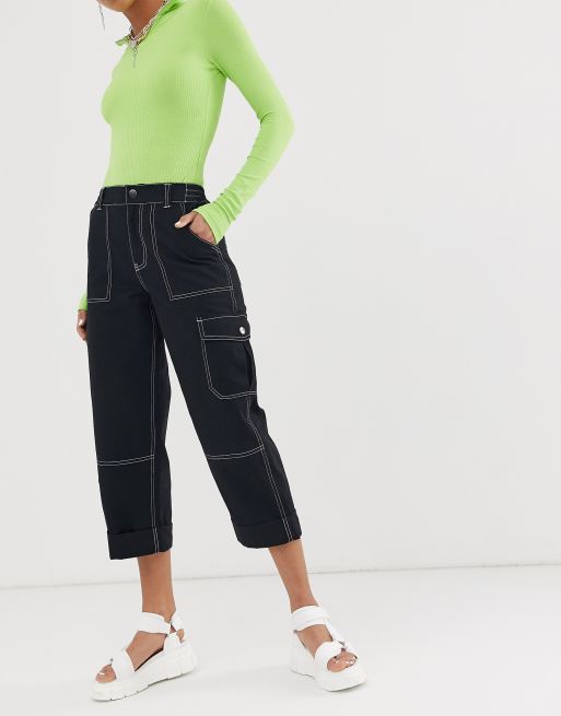 asos straight leg joggers