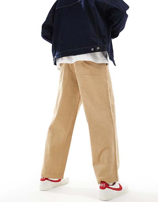 ASOS DESIGN straight leg corduroy pants in beige | ASOS ASOS DESIGN straight leg corduroy pants in beige | ASOS