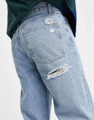 asos bum rip jeans