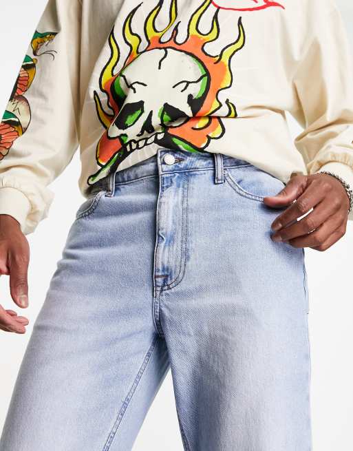 Asos embroidered sales jeans