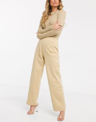 straight leg cotton joggers