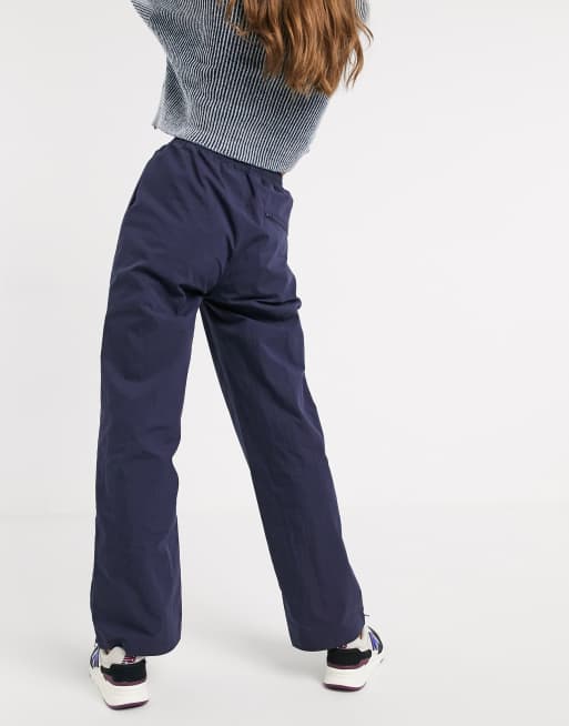 Navy straight shop leg joggers