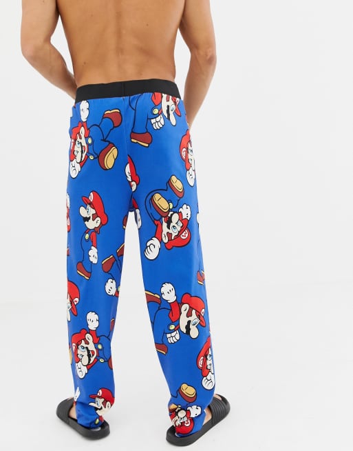 Mens mario pyjamas hot sale