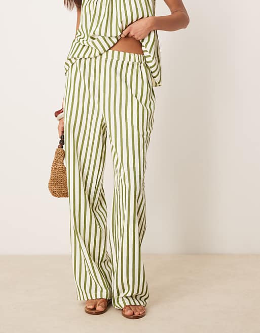 Morgan Satin Wide Leg Pants Crop Top Set Morgan Satin Wide Leg Pants Crop Top Set