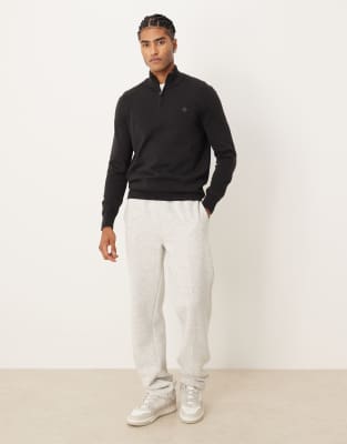 Asos Design Straight Leg Sweatpants With Pintuck In White