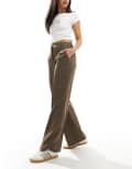 [ASOS DESIGN] ASOS DESIGN straight leg tailored pants in check-Multi 18 Check