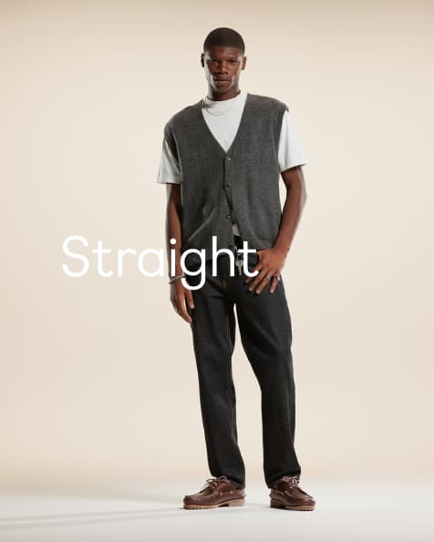 ASOS DESIGN straight stretch jeans in raw wash - view 1