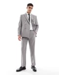 [ASOS DESIGN] ASOS DESIGN straight suit pants in charcoal-Grey W30 L32 CHARCOAL