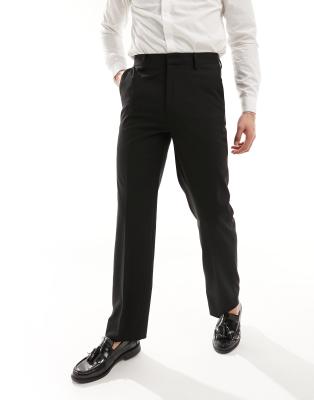 ASOS DESIGN ASOS DESIGN straight suit trouser in black