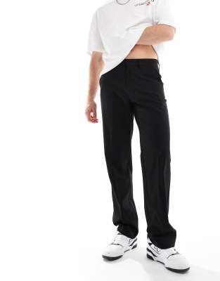 ASOS DESIGN ASOS DESIGN straight suit trouser in black