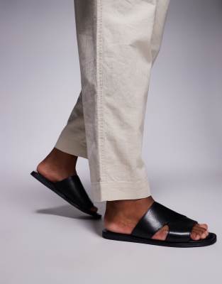  strap sandals  leather