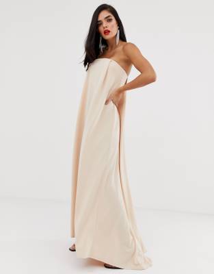 asos cape maxi dress
