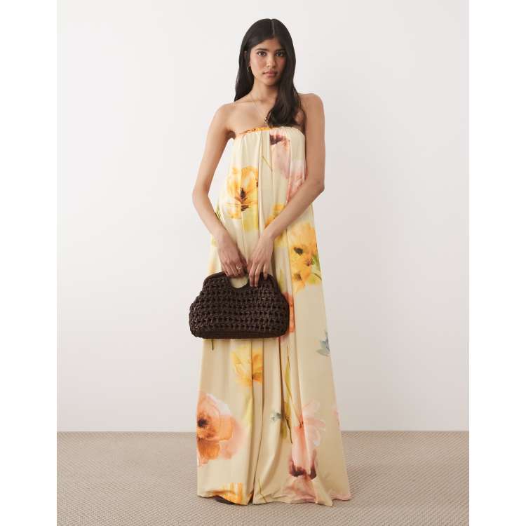 lace maxi dress green Davina Green Lace Detail Maxi Dress with Pleated Skirt – Frock and Frill