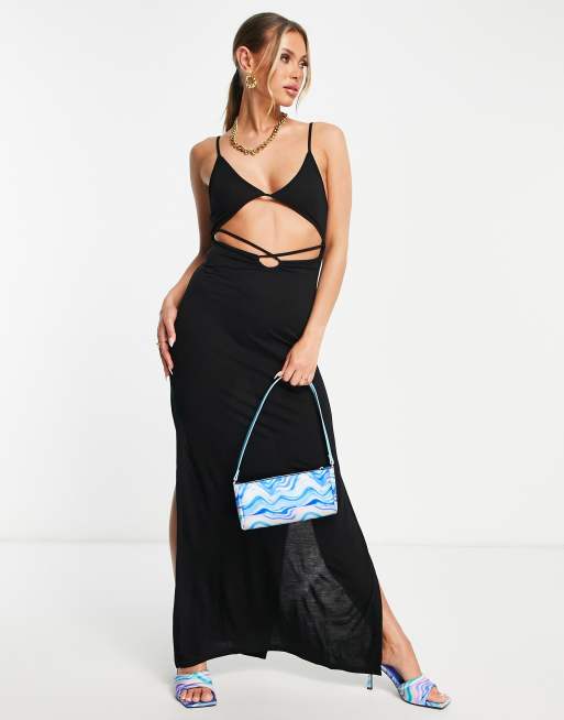 Asos beach hot sale maxi dress