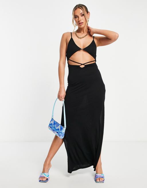 Asos jersey shop maxi dress