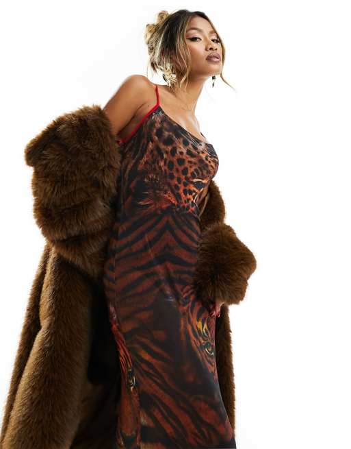 Tiger maxi hot sale dress