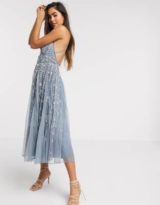 asos midi day dress