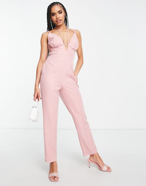 Tapered store leg jumpsuit