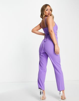 Asos store lilac jumpsuit